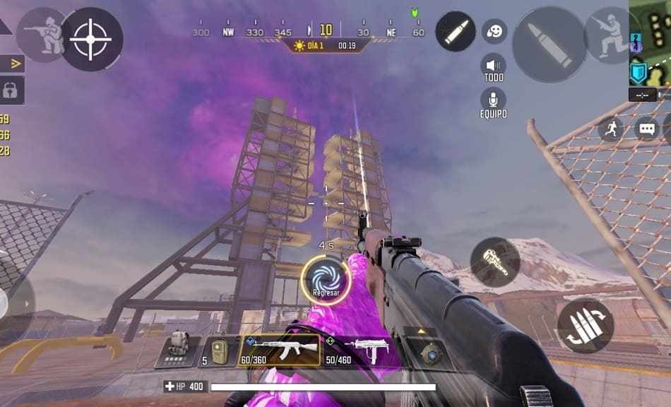 como llegar a las torres de base de lanzamiento
