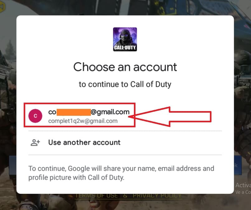 Tutorial como iniciar sesión en google en cod mobile