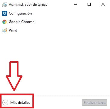 Abrir administrador de tareas en Windows