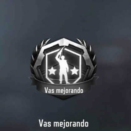 Imagen de como desbloquear la medalla "Vas Mejorando" en COD Mobile