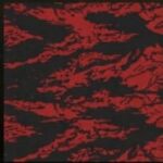 textura del camuflaje Tigre Rojo COD Mobile