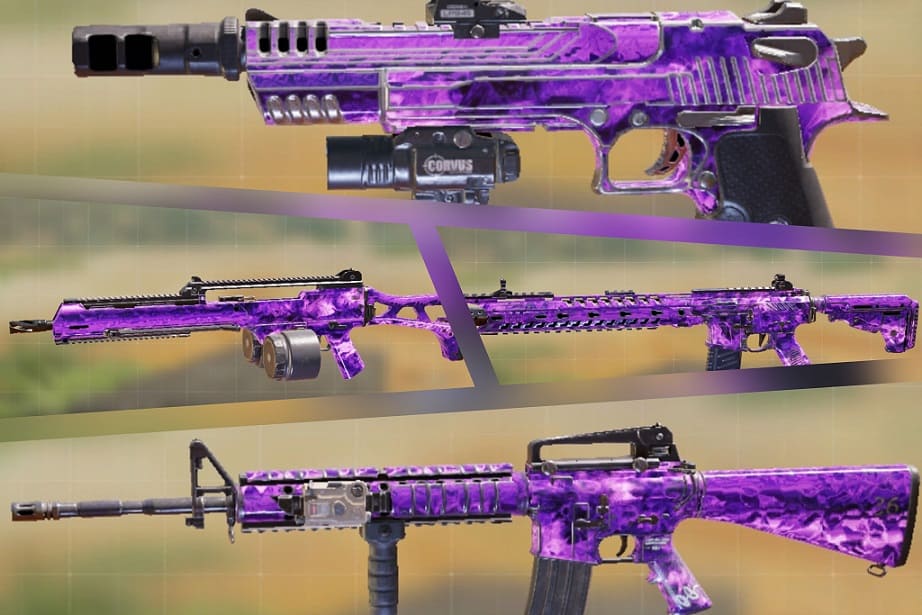 imagen camuflaje aether crystal cod mobile