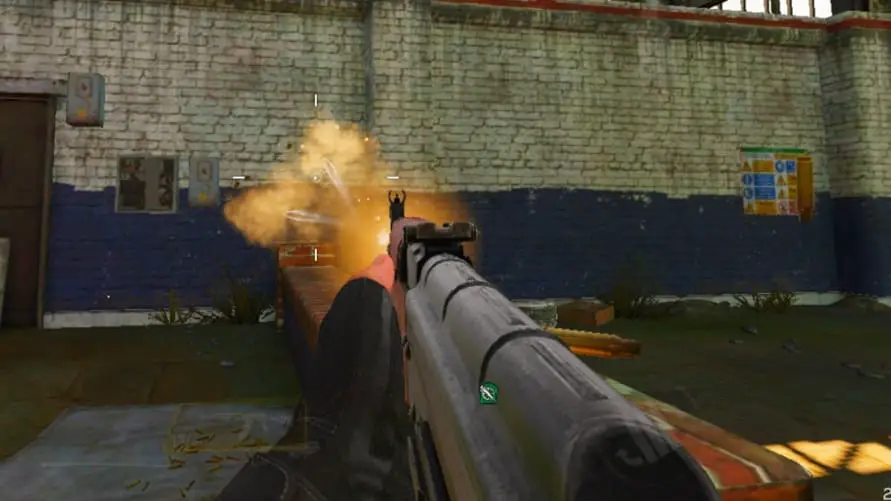 Ejemplo de disparo de cadera cod Mobile