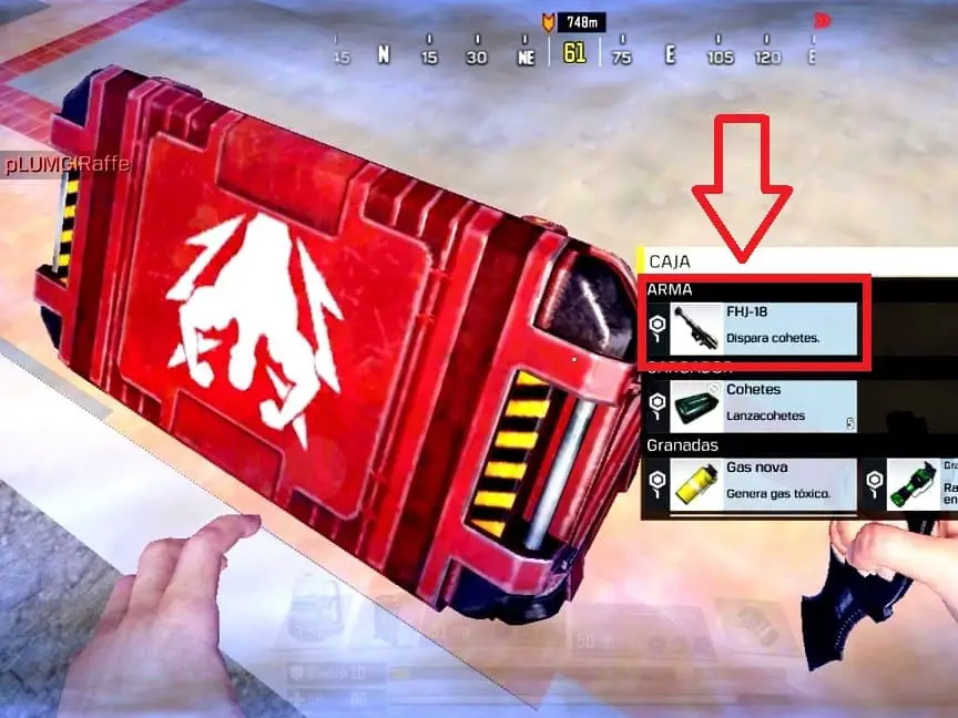Captura de la caja de suministros explosivos cod mobile
