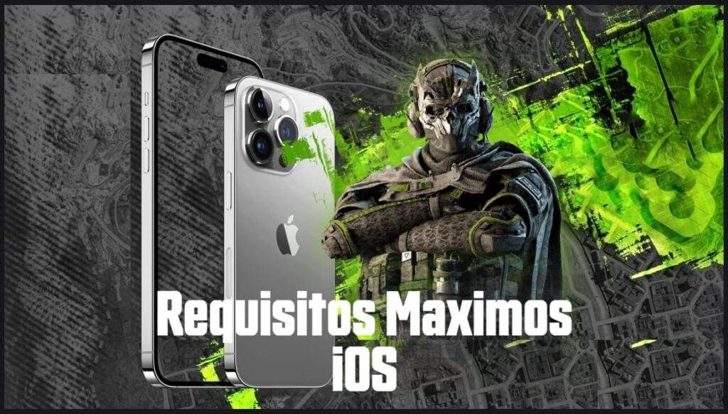 imagen requisitos para jugar warzone con los gráficos al máximo en tu iPhone con iOS