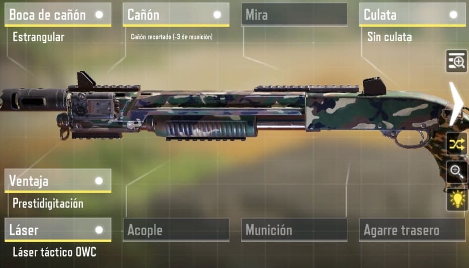 Imagen mejor configuración y accesorios para aumentar la movilidad en la BY15 cod mobile