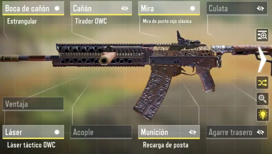 Imagen mejor configuración y accesorios para aumentar la precisión en la Echo cod mobile