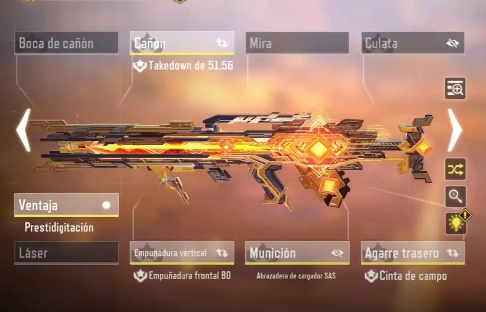 imagen FFAR 1 mejor configuración y accesorios en el modo battle royale