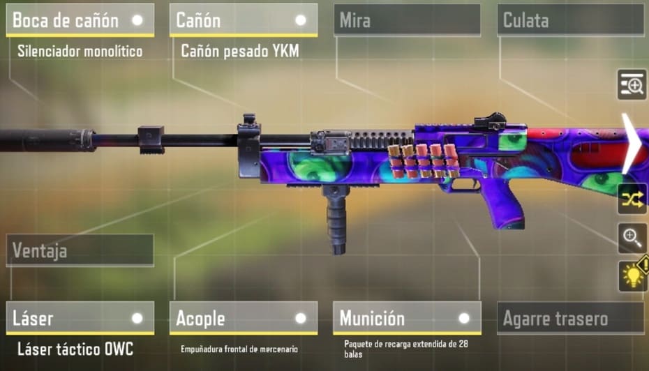 Imagen mejor configuración y accesorios para aumentar la precisión en la HS2126 cod mobile