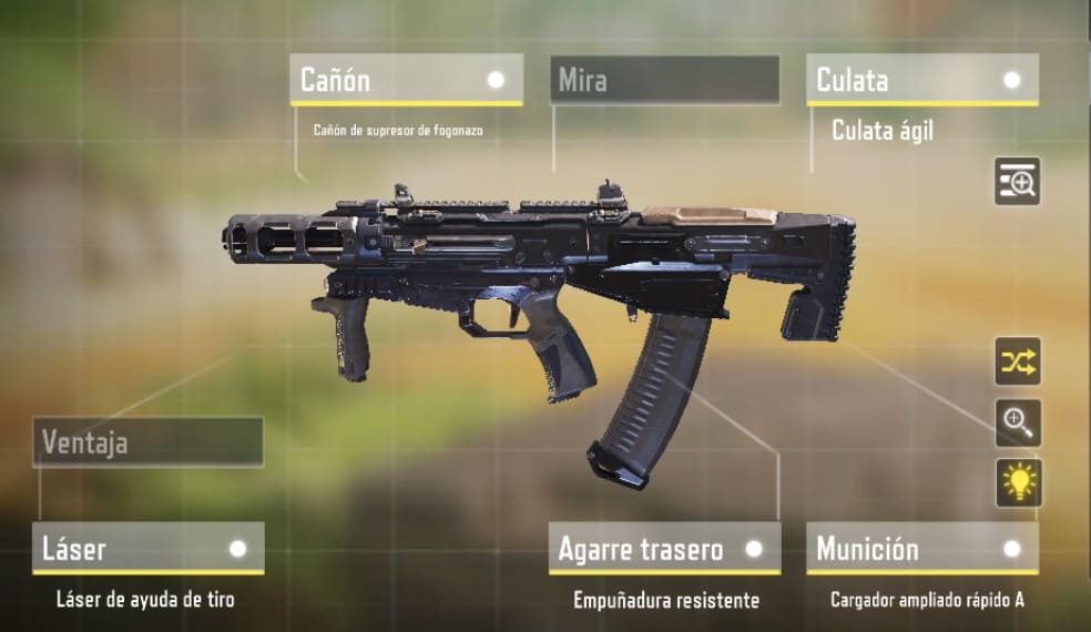 Imagen mejor configuración y accesorios para aumentar la movilidad en la Maddox cod mobile