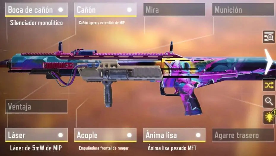 imagen R9-0 mejor configuración y accesorios en el modo battle royale