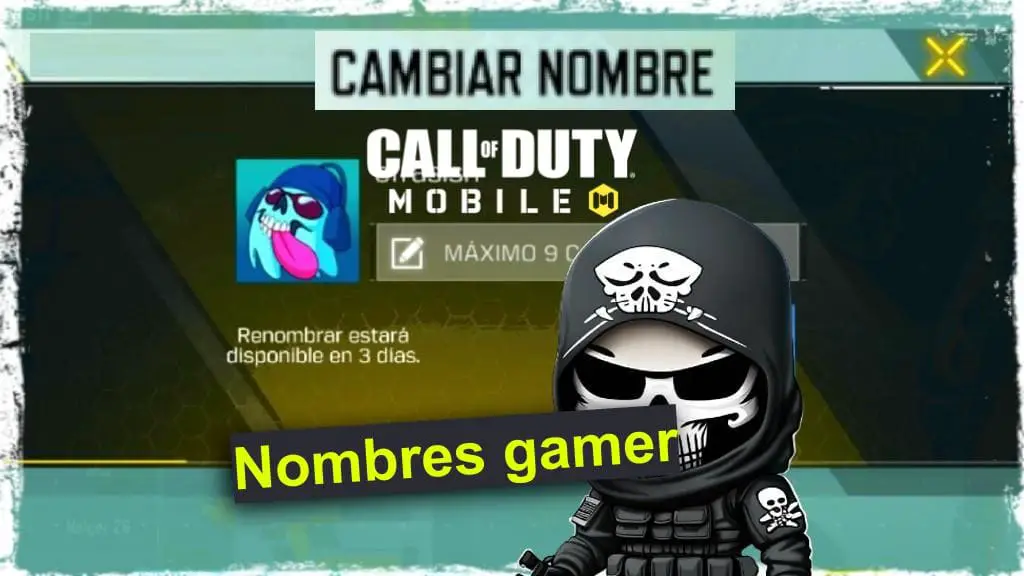 Imagen con Nombres gamer disponibles para Call of Duty Mobile