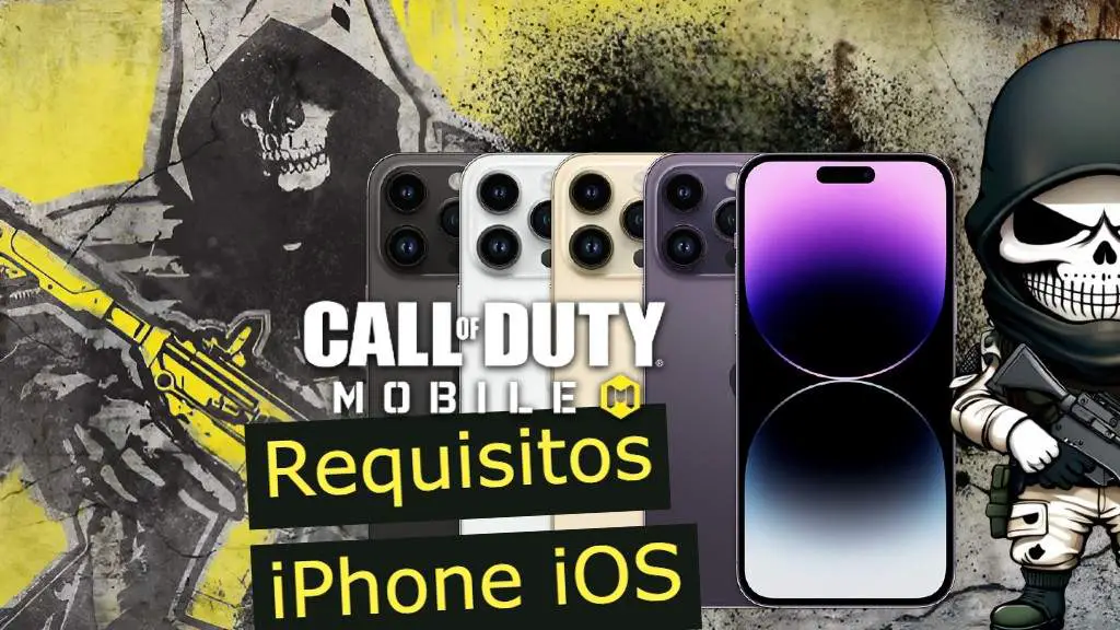 Nuevos requisitos oficiales para jugar cod mobile en iphone con ios