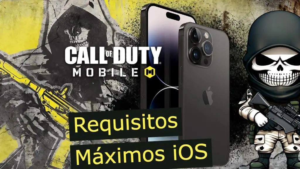 requisitos de cod mobile para jugar con gráficos al máximo en un iphone con ios