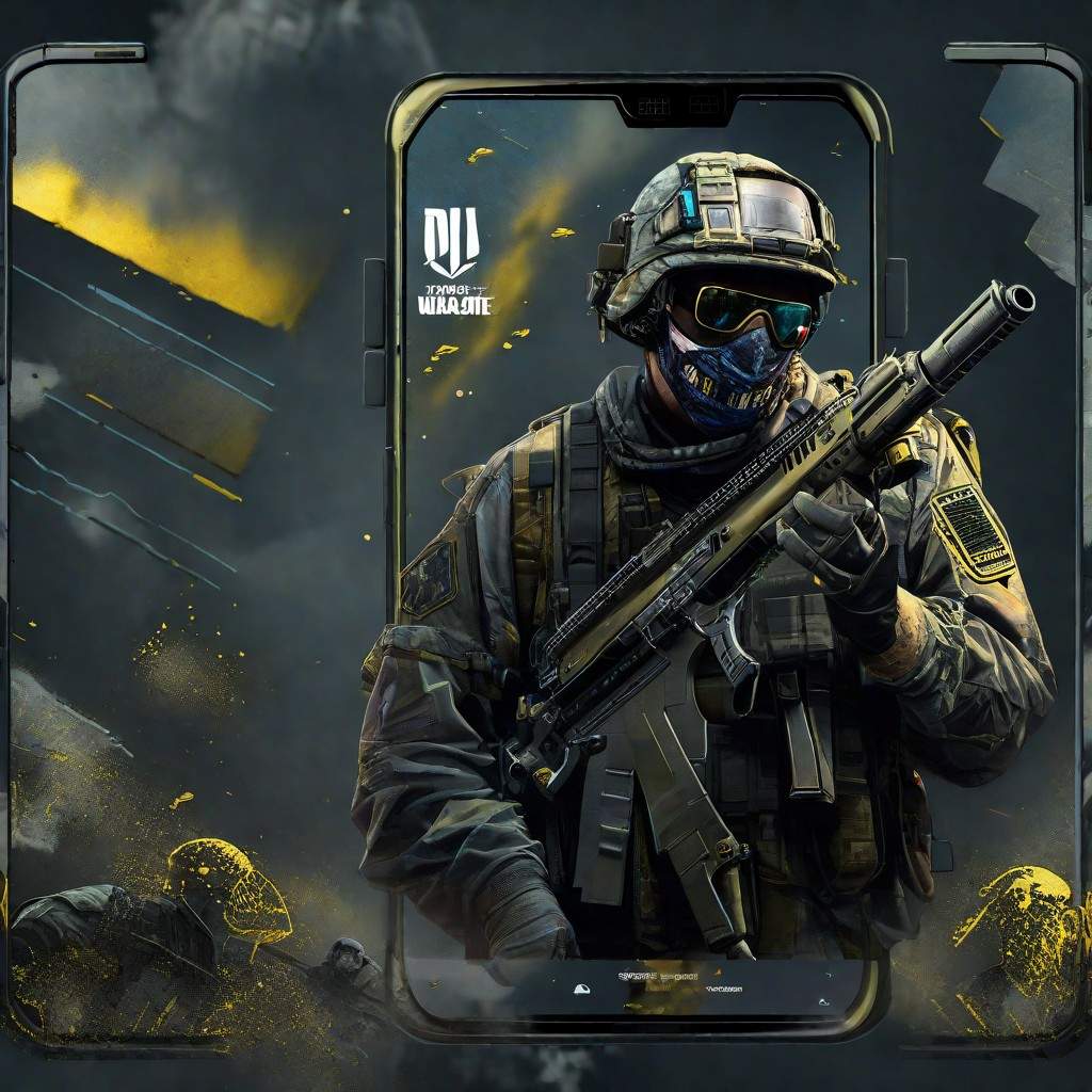 Vista panorámica del mapa en Call of Duty: Warzone Mobile