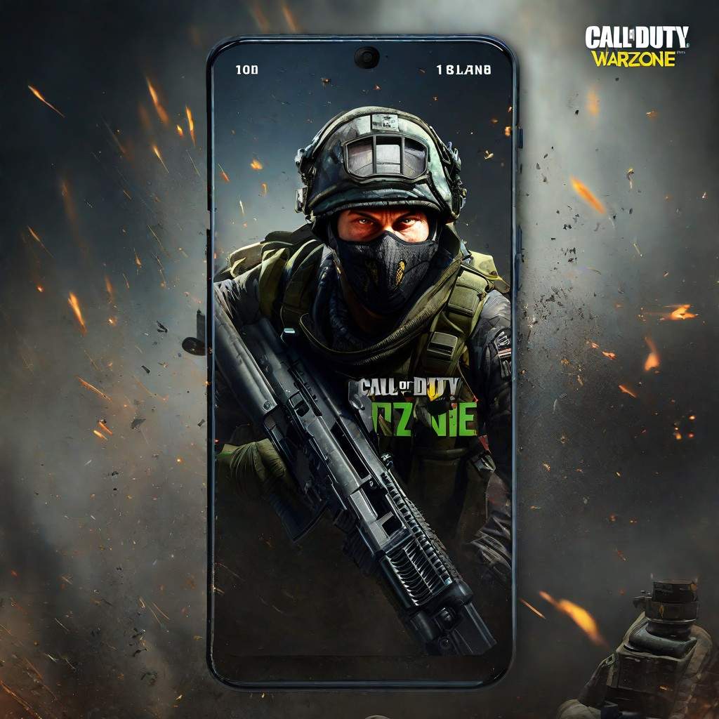 Operador recargando durante una partida en Call of Duty: Warzone Mobile