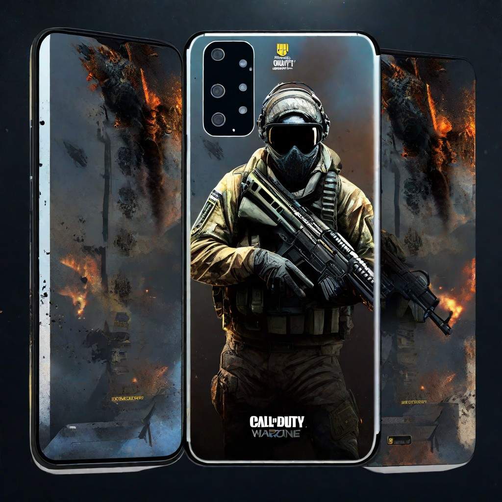 Un jugador enmascarado avanzando sigilosamente en Call of Duty: Warzone Mobile