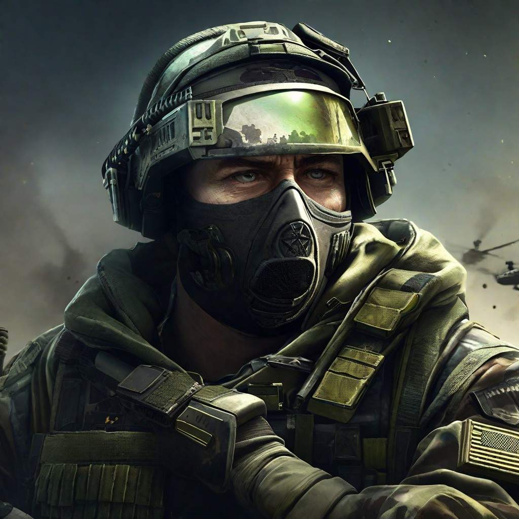 Un jugador usando un dron de reconocimiento en Call of Duty: Warzone Mobile